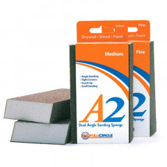 A2 Dual Angle Fine Abrasive Drywall Sponges 100ct